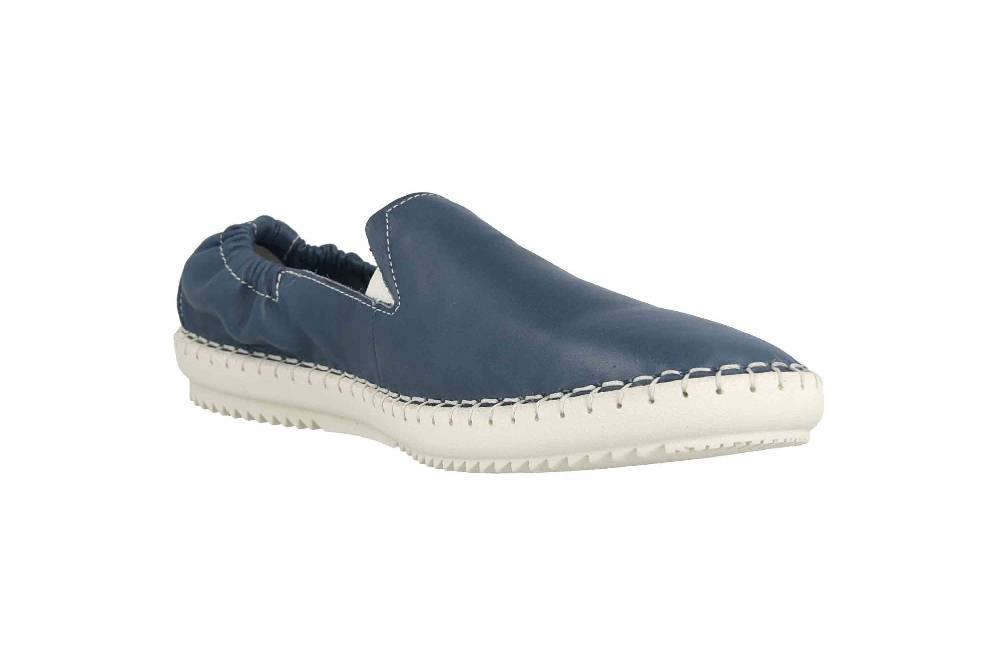 Camel Active Slipper in Übergrößen Blau 880.70.01 große Damenschuhe Blitzverkäufe