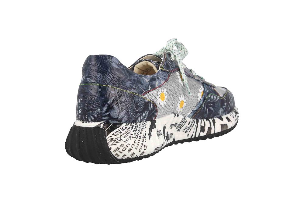 Laura Vita Sneaker in Übergrößen Mehrfarbig BURTON 05 Noir große Damenschuhe Neuheiten