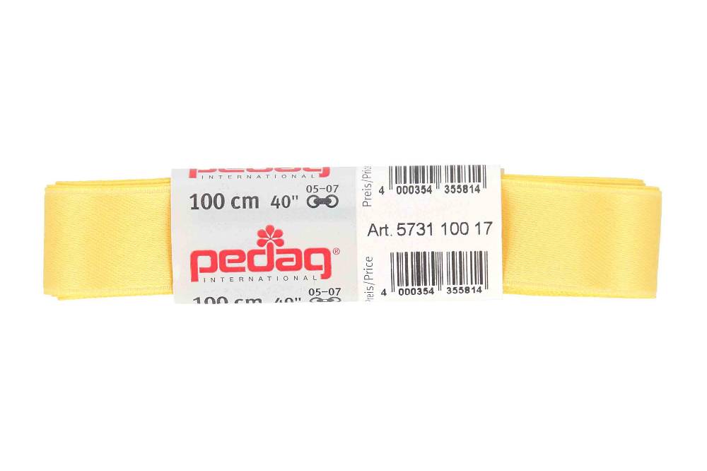 pedag - SATINSENKEL - Schnürsenkel 100 cm (1 Paar) 16 mm breit- Diverse Farben Riesige Ersparnisse