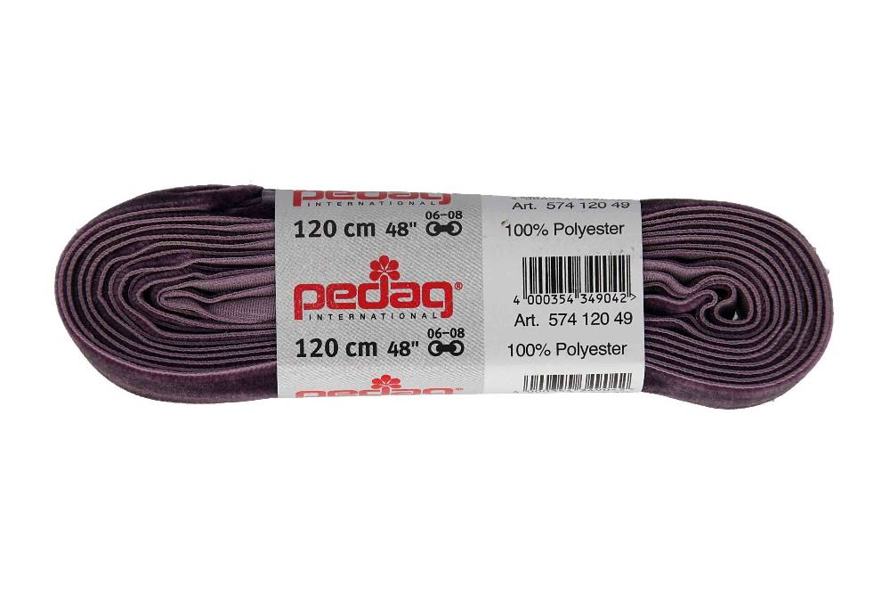 pedag - SAMTSENKEL - Schnürsenkel 120 cm (1 Paar)- Diverse Farben Bis zu 65% Rabatt