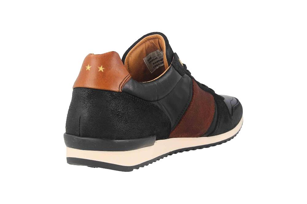 Pantofola d'Oro UMITO UOMO LOW XL Sneaker in Übergrößen Schwarz 10203038.25Y/10203075.25Y große Herrenschuhe Auslauf