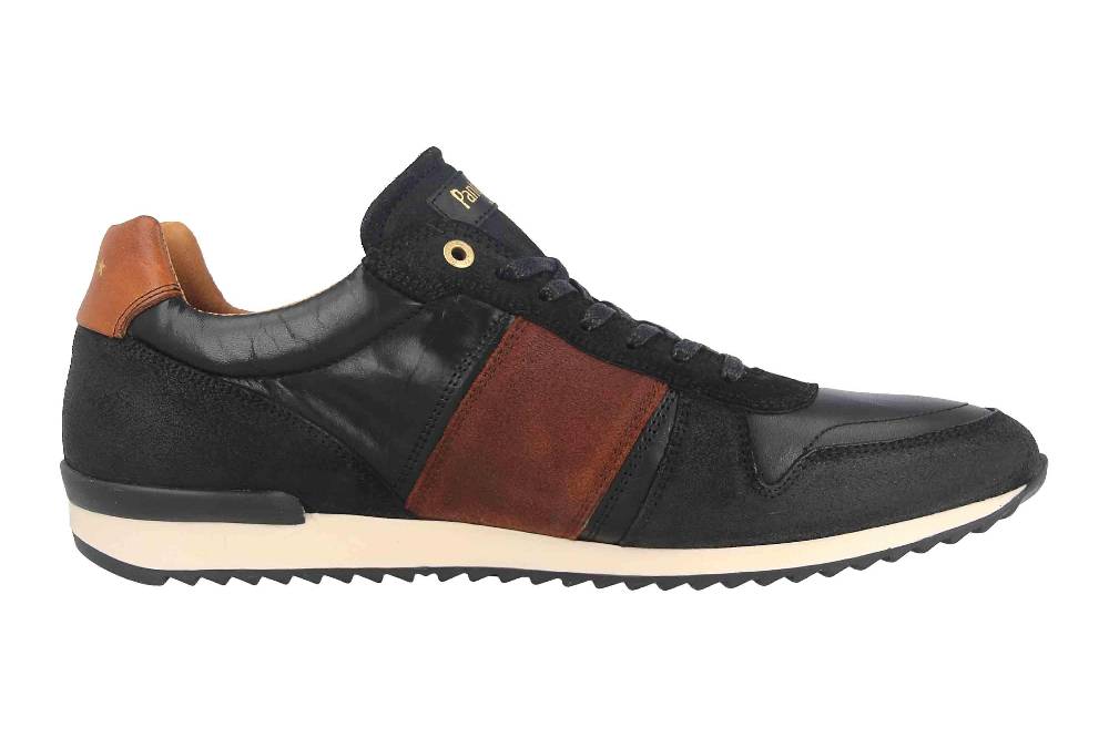 Pantofola d'Oro UMITO UOMO LOW XL Sneaker in Übergrößen Schwarz 10203038.25Y/10203075.25Y große Herrenschuhe Auslauf