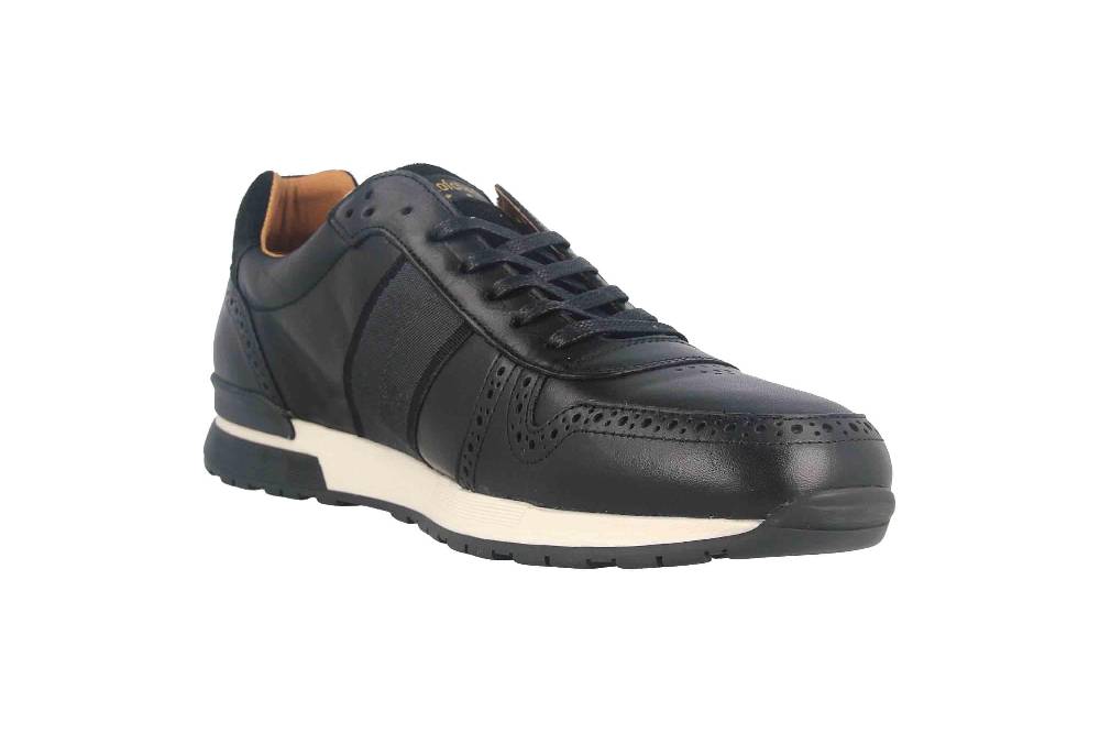 Pantofola d'Oro SANGANO UOMO LOW XL Sneaker in Übergrößen Schwarz 10203019.25Y/10203070.25Y große Herrenschuhe Verkauf