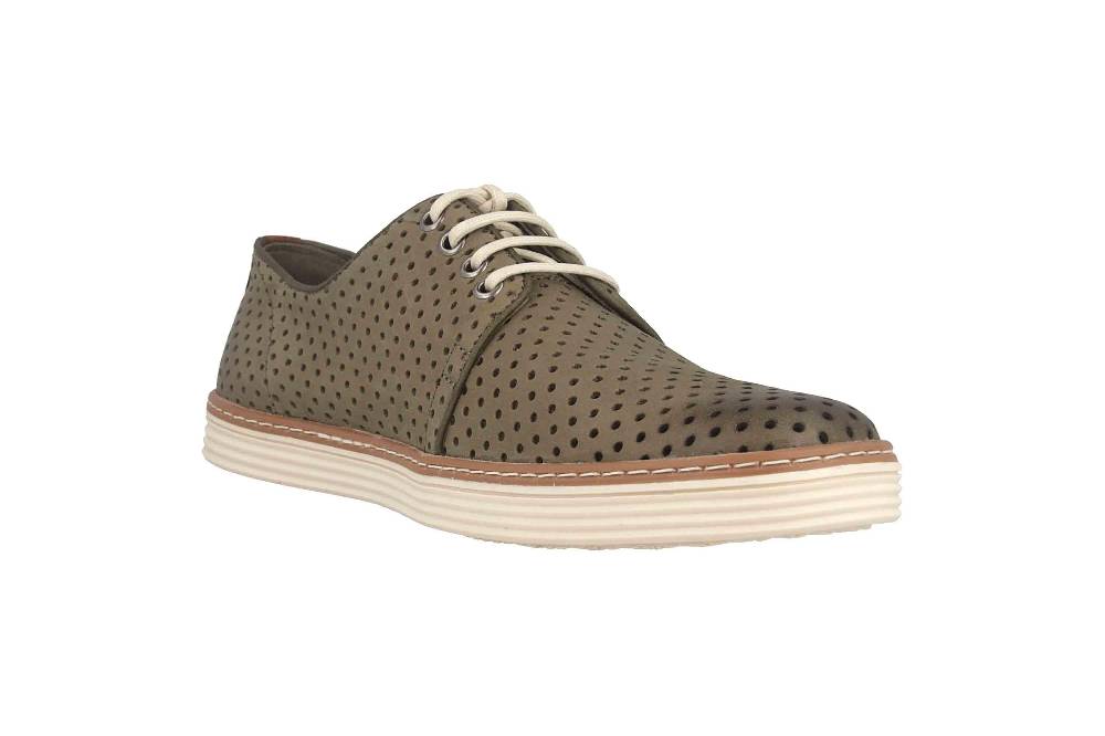 Camel Active Copa Halbschuhe in Übergrößen Grün 376.29.04 große Herrenschuhe im Angebot