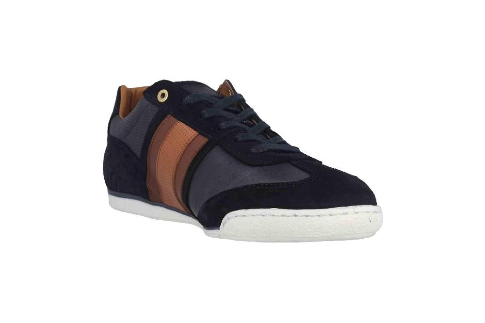 Pantofola d'Oro Imola Scudo Uomo Low Sneaker in Übergrößen Blau 10193040.29Y/10193084.29Y große Herrenschuhe Schlussverkauf