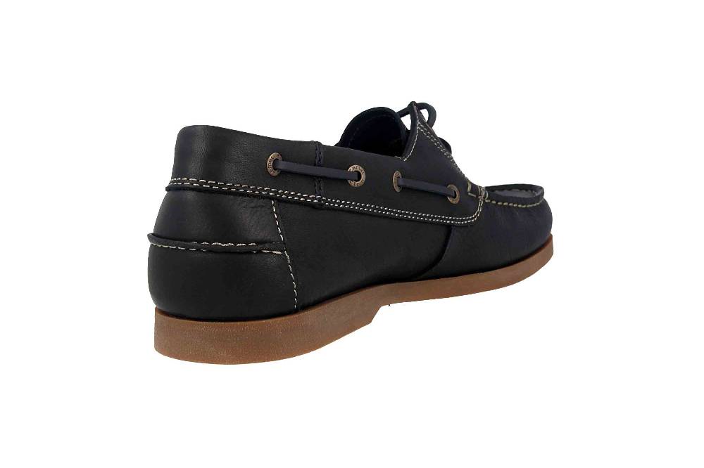 Camel Active Slipper in Übergrößen Blau 286.11.28 große Herrenschuhe Kostenloser Versand