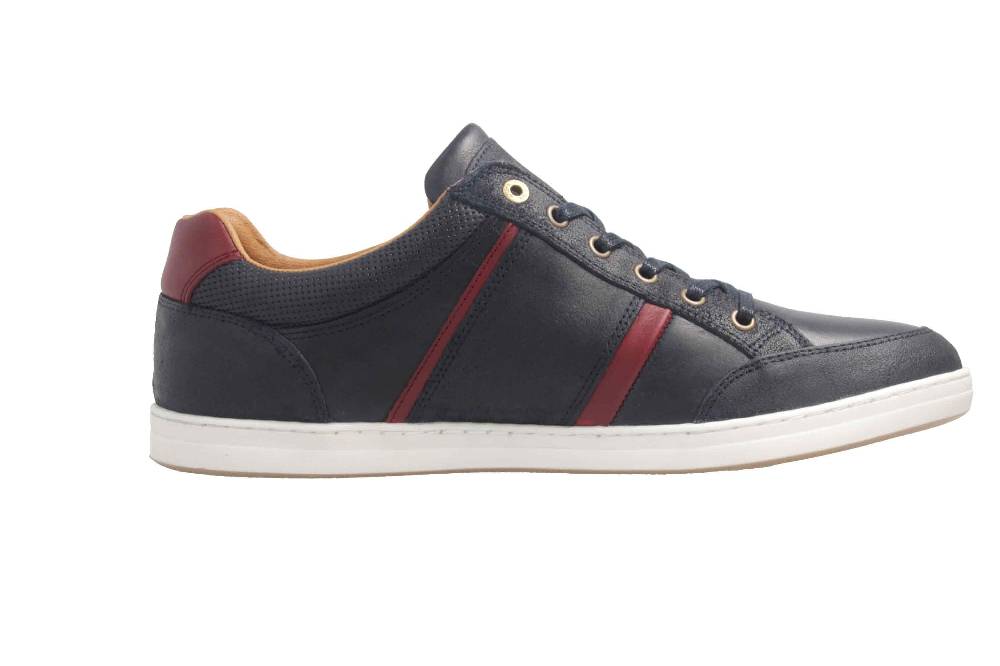 PANTOFOLA D'ORO Sneaker in Übergrößen Blau große Herrenschuhe Fabrik Onlineshop
