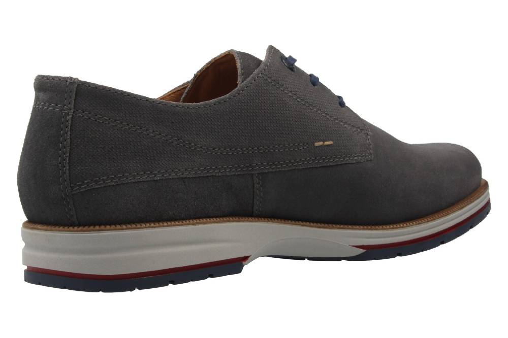 Fretz Men Halbschuhe in Übergrößen Grau 3310.4549-62 große Herrenschuhe Großer Ausverkauf