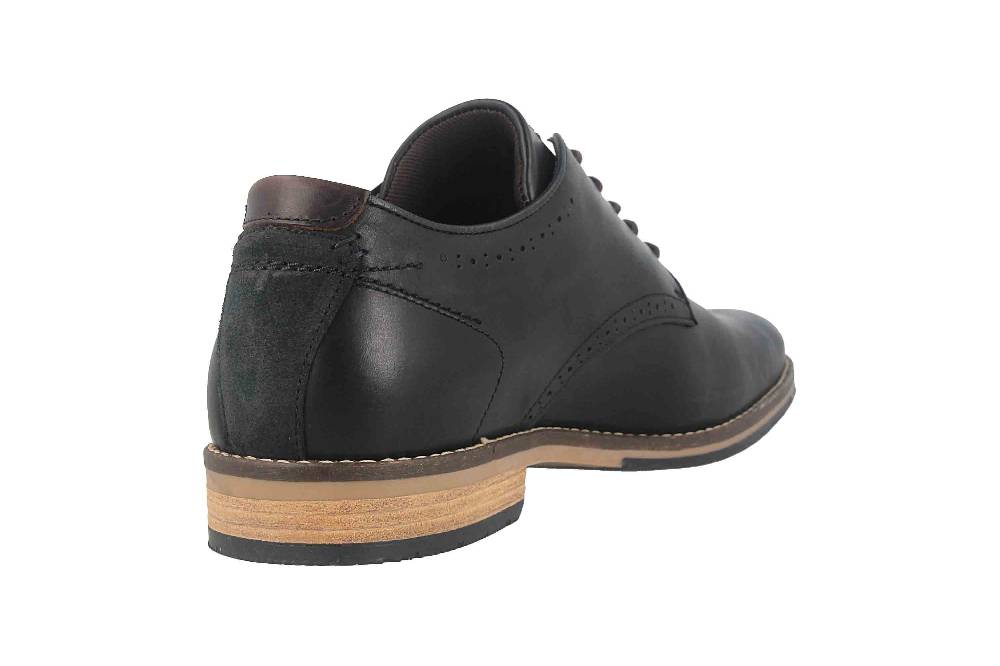 Bullboxer Halbschuhe in Übergrößen Schwarz 773K25263B2495SU39 große Herrenschuhe Online Shopping