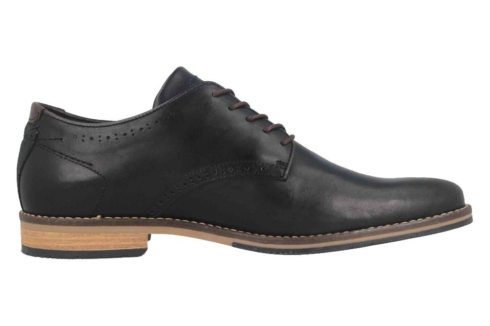 Bullboxer Halbschuhe in Übergrößen Schwarz 773K25263B2495SU39 große Herrenschuhe Online Shopping