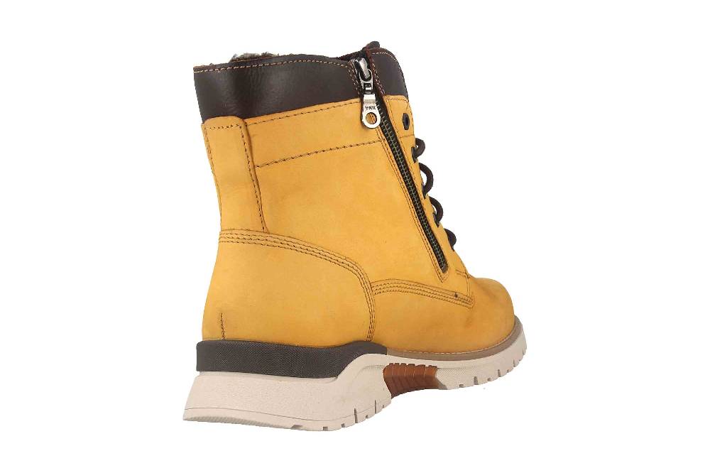 Fretz Men Cooper Boots in Übergrößen Gelb 1326.1416-45 große Herrenschuhe Cyber Monday