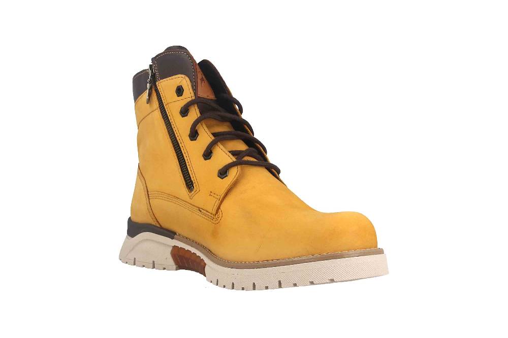 Fretz Men Cooper Boots in Übergrößen Gelb 1326.1416-45 große Herrenschuhe Cyber Monday