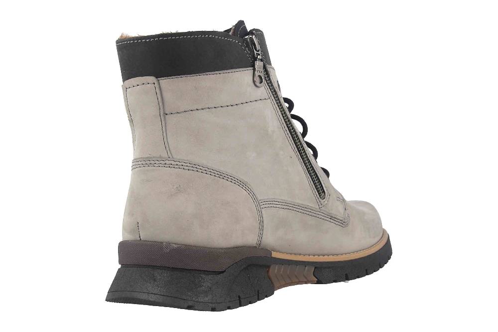 Fretz Men Cooper Boots in Übergrößen Grau 1326.1416-95 große Herrenschuhe Weihnachtsangebot