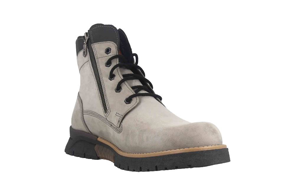 Fretz Men Cooper Boots in Übergrößen Grau 1326.1416-95 große Herrenschuhe Weihnachtsangebot