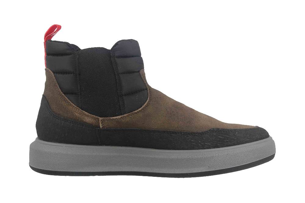 Fretz Men Sem Stiefeletten in Übergrößen Grau 4414.2489-69 große Herrenschuhe Muttertagsangebot