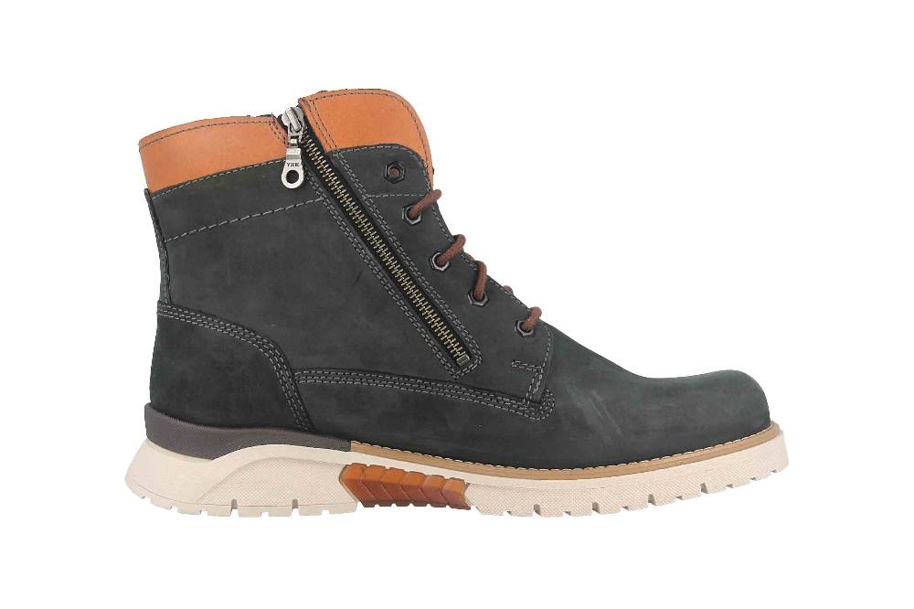 Fretz Men Cooper Boots in Übergrößen Blau 1326.1416-32 große Herrenschuhe Vatertagsangebot