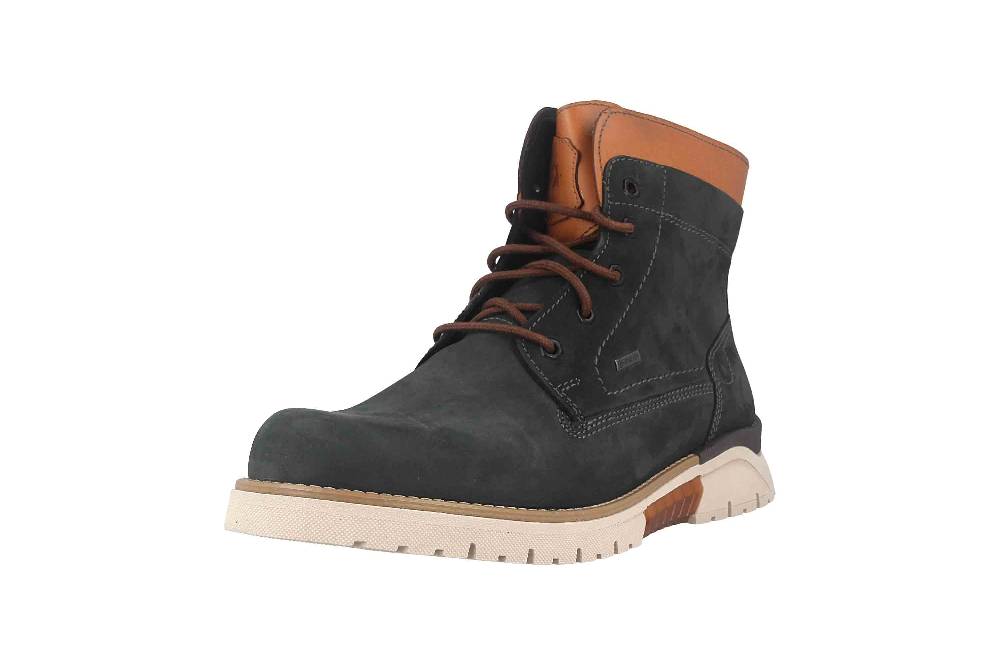 Fretz Men Cooper Boots in Übergrößen Blau 1326.1416-32 große Herrenschuhe Vatertagsangebot