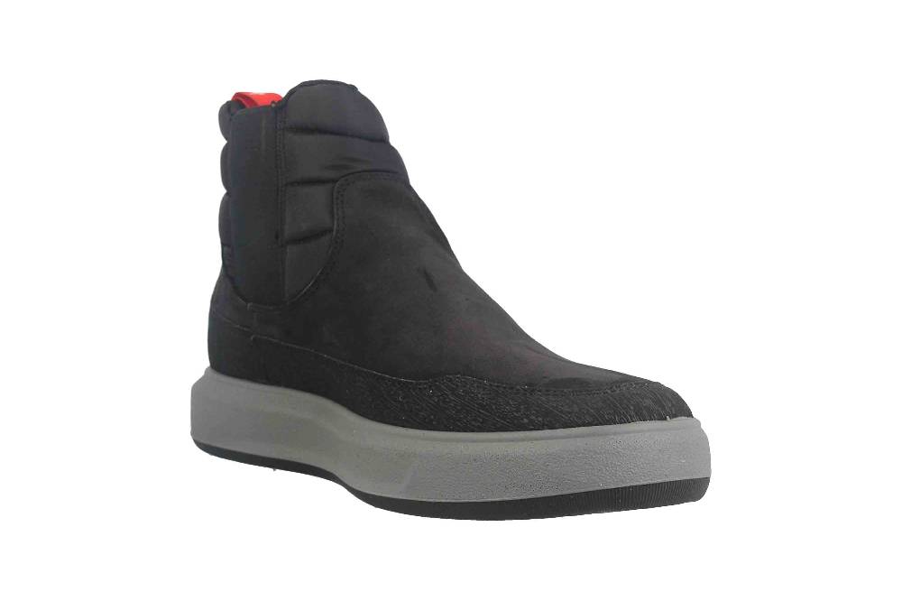 Fretz Men Sem Stiefeletten in Übergrößen Schwarz 4414.2482-51 große Herrenschuhe Valentinstagsangebot