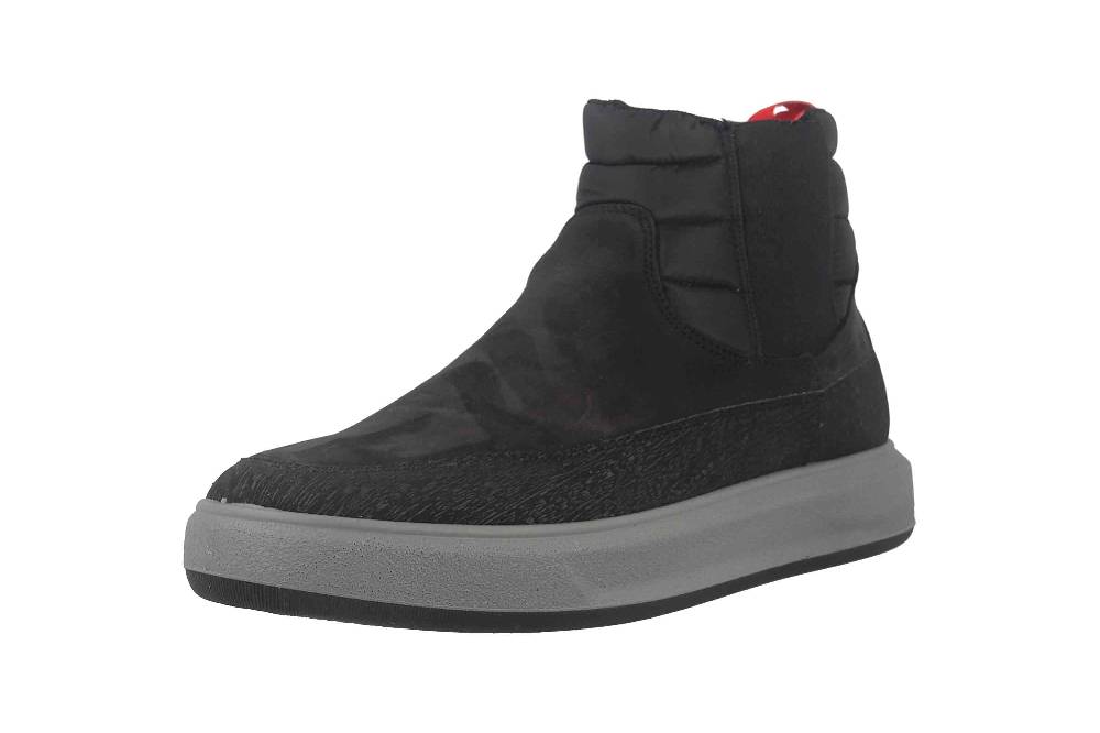 Fretz Men Sem Stiefeletten in Übergrößen Schwarz 4414.2482-51 große Herrenschuhe Valentinstagsangebot