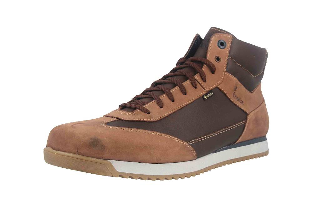 Fretz Men Tobias Stiefel in Übergrößen Braun 6660.2916-80 große Herrenschuhe Heißer Verkauf