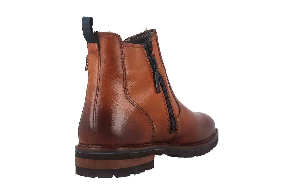 Fretz Men Milano Stiefeletten in Übergrößen Braun 6333.9728-37 große Herrenschuhe Top Angebot
