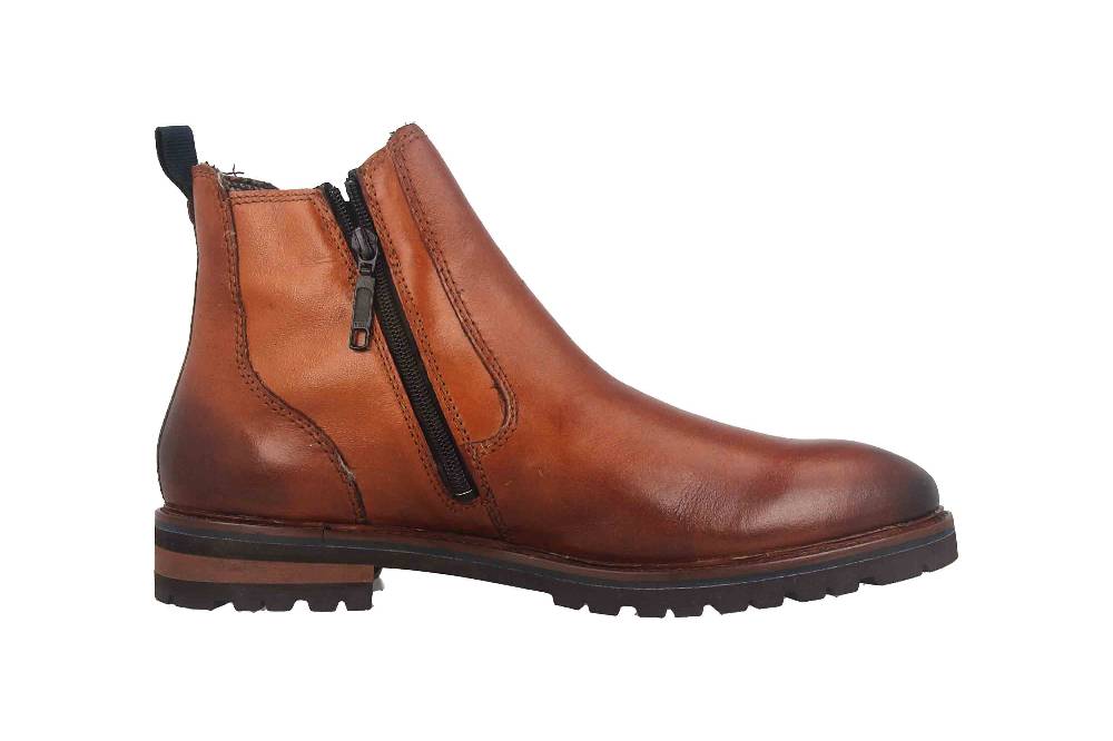 Fretz Men Milano Stiefeletten in Übergrößen Braun 6333.9728-37 große Herrenschuhe Top Angebot