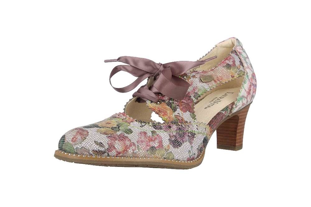 Laura Vita Pumps in Übergrößen Mehrfarbig ELCODIEO 0422 Café große Damenschuhe Saisonale Angebote