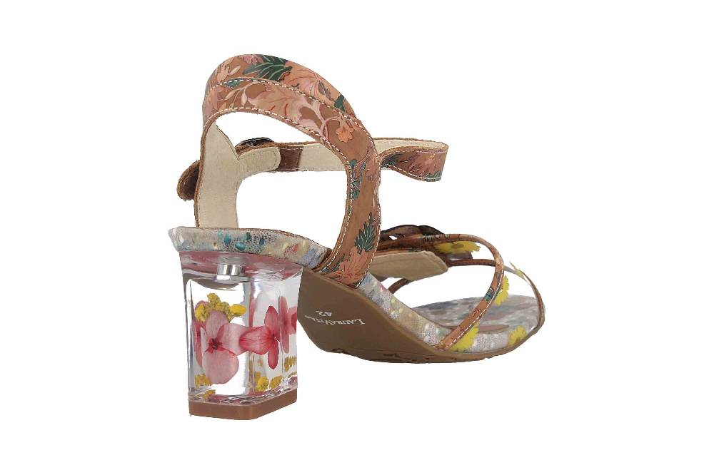 Laura Vita Sandaletten in Übergrößen Mehrfarbig LUCIAO 08 Beige große Damenschuhe Riesige Ersparnisse