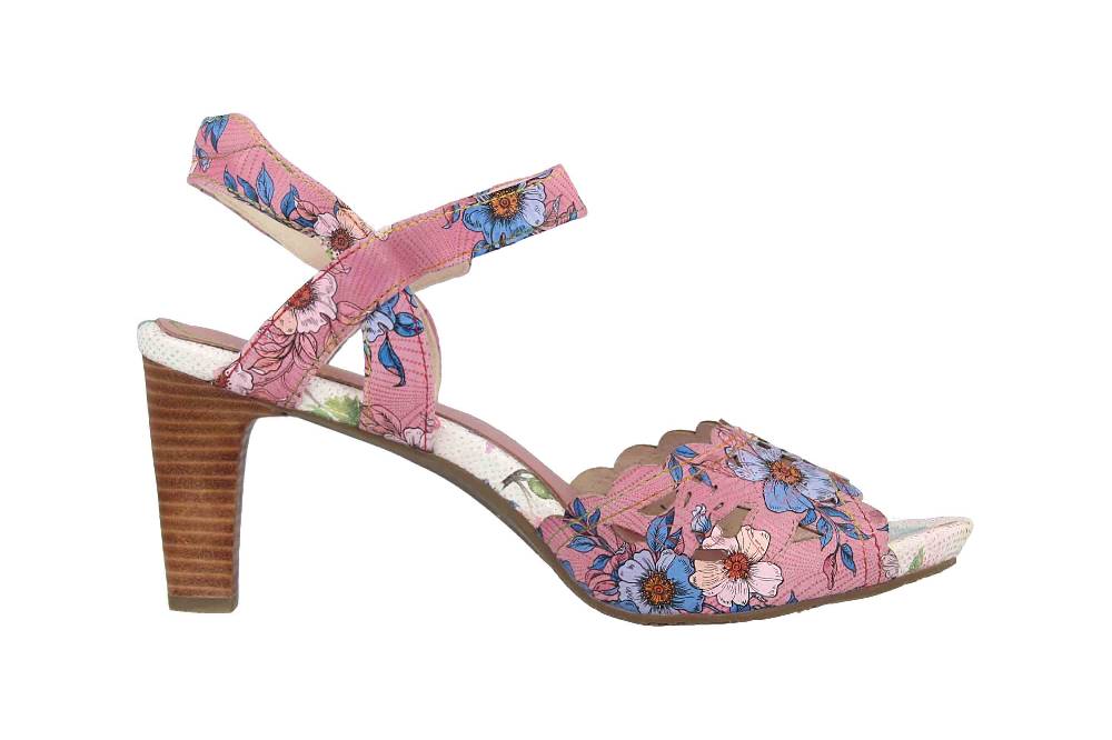 Laura Vita Sandaletten in Übergrößen Mehrfarbig ALBANE 51 Lilas große Damenschuhe Tiefpreis