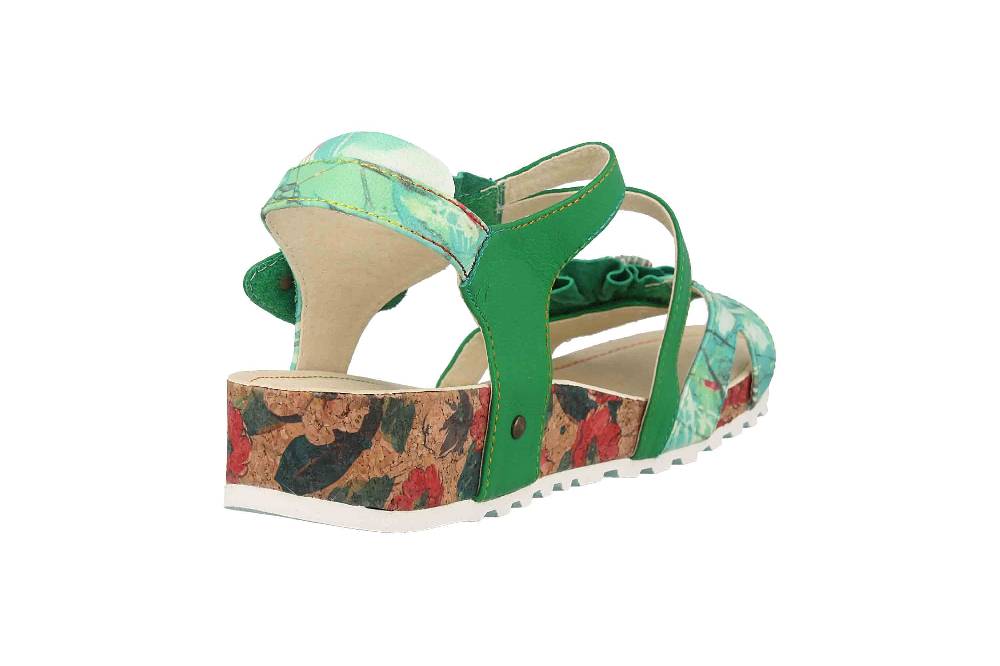 Laura Vita Sandalen in Übergrößen Mehrfarbig BRCYANO 68 Vert große Damenschuhe Begrenzte Freigabe