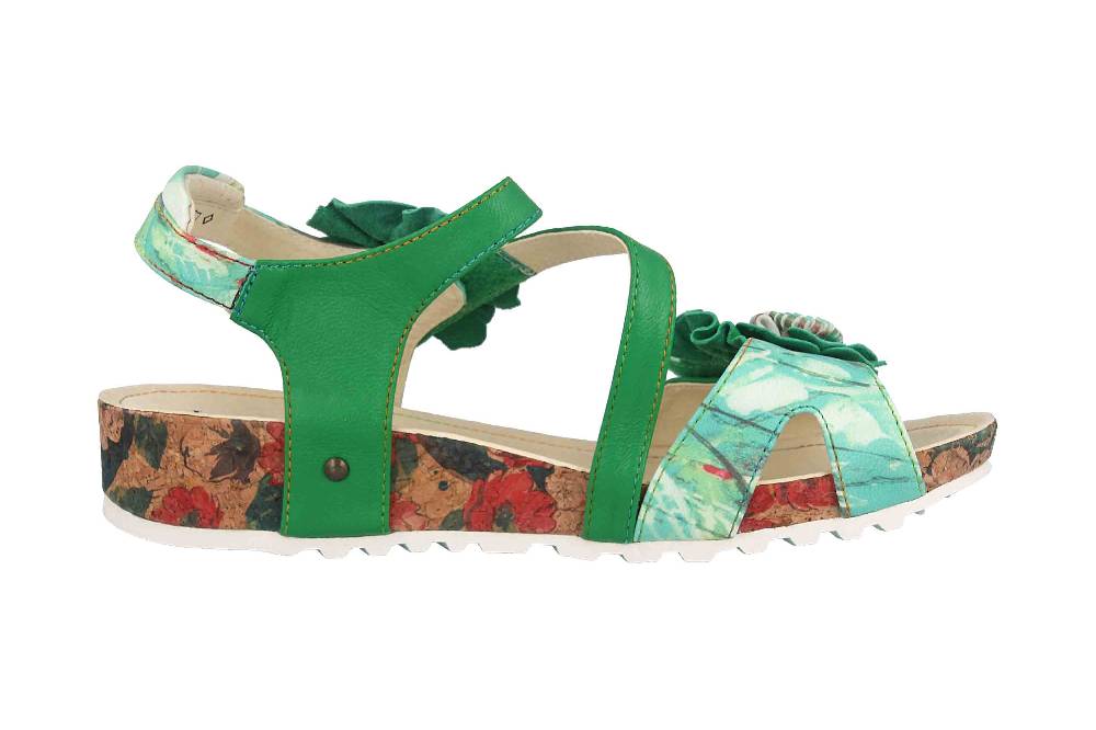 Laura Vita Sandalen in Übergrößen Mehrfarbig BRCYANO 68 Vert große Damenschuhe Begrenzte Freigabe