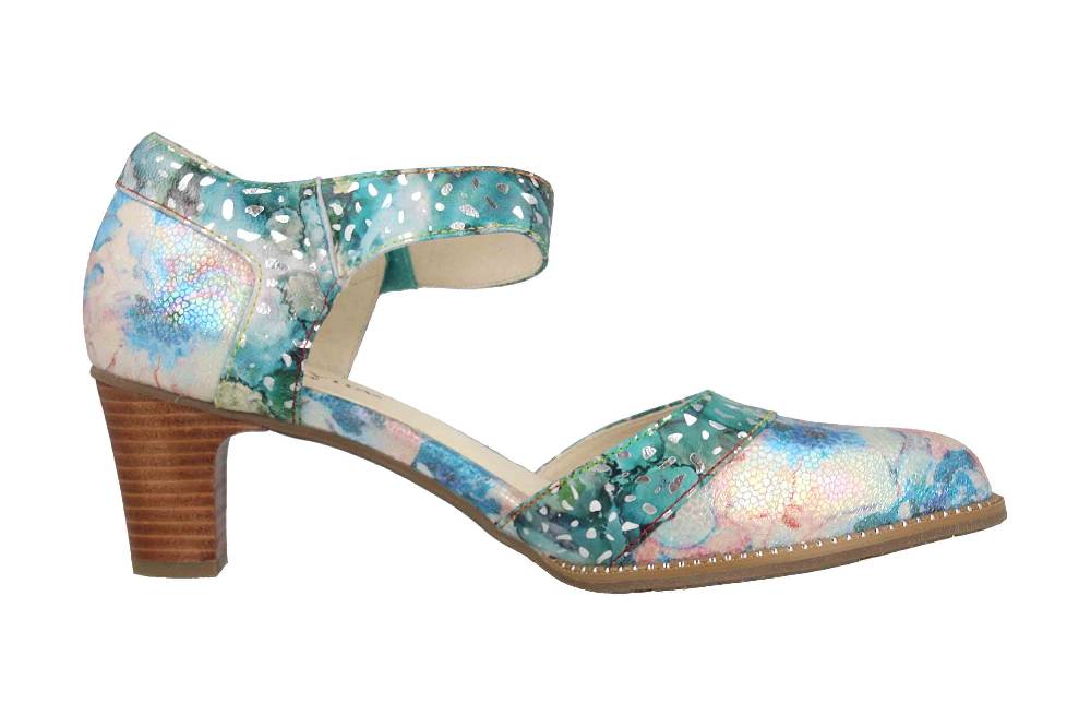 Laura Vita Pumps in Übergrößen Mehrfarbig ELCODIEO 232 Turquoise große Damenschuhe JETZT KAUFEN