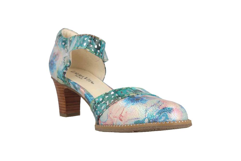 Laura Vita Pumps in Übergrößen Mehrfarbig ELCODIEO 232 Turquoise große Damenschuhe JETZT KAUFEN