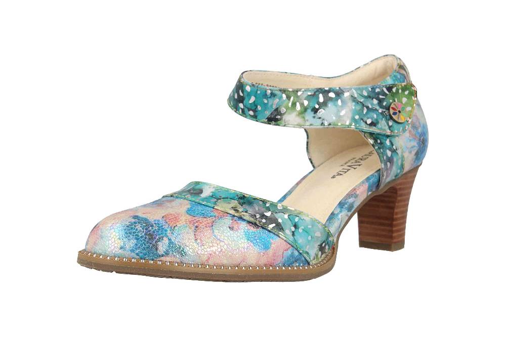 Laura Vita Pumps in Übergrößen Mehrfarbig ELCODIEO 232 Turquoise große Damenschuhe JETZT KAUFEN