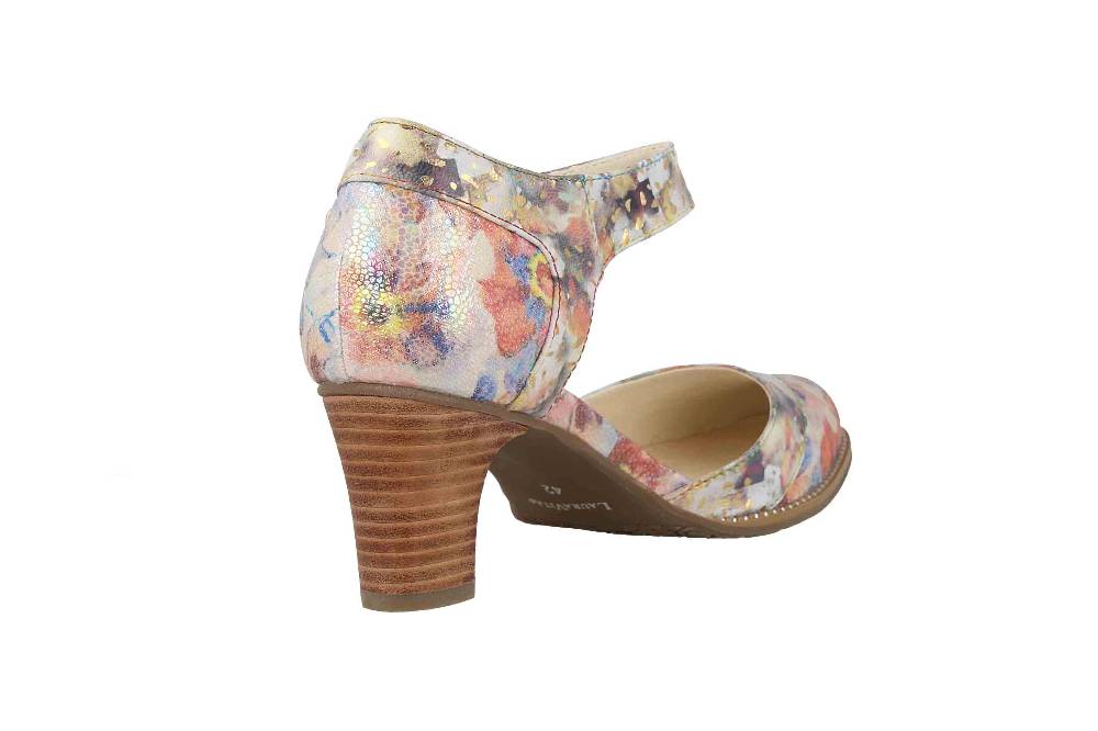 Laura Vita Pumps in Übergrößen Mehrfarbig ELCODIEO 232 Abricot große Damenschuhe Neueste Stile