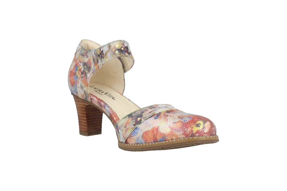 Laura Vita Pumps in Übergrößen Mehrfarbig ELCODIEO 232 Abricot große Damenschuhe Neueste Stile