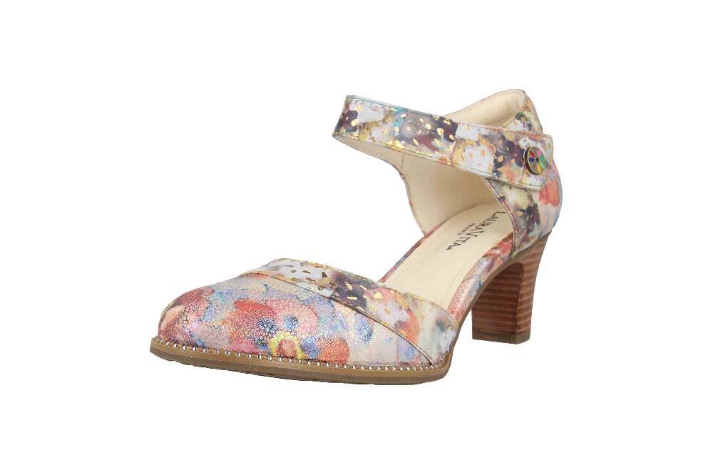 Laura Vita Pumps in Übergrößen Mehrfarbig ELCODIEO 232 Abricot große Damenschuhe Neueste Stile