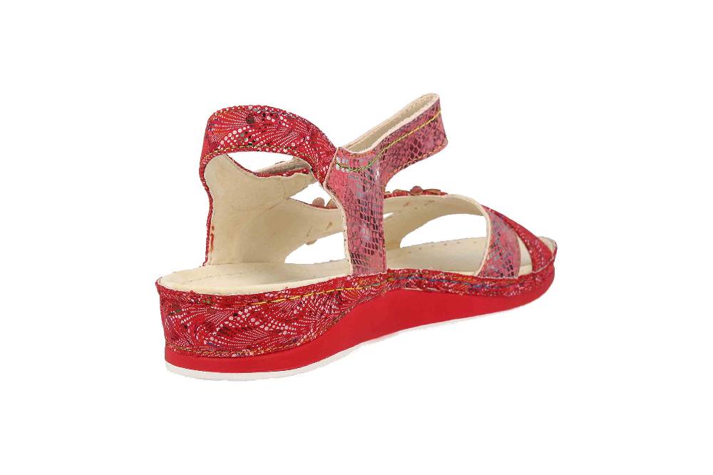 Laura Vita Sandalen in Übergrößen Mehrfarbig BRCUELO 81 Cerise große Damenschuhe Letzter Tag
