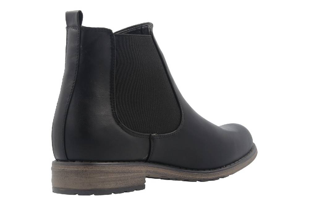 Fitters Footwear Boots in Übergrößen Schwarz 0 große Damenschuhe Vierteljährliche Förderung