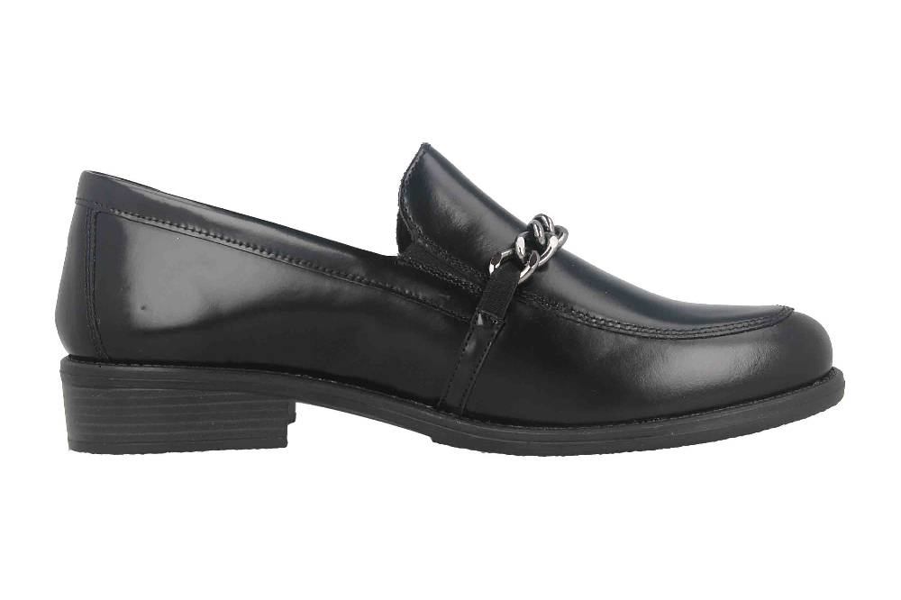Remonte Slipper in Übergrößen Schwarz D0F03-01 große Damenschuhe Super Rabatt