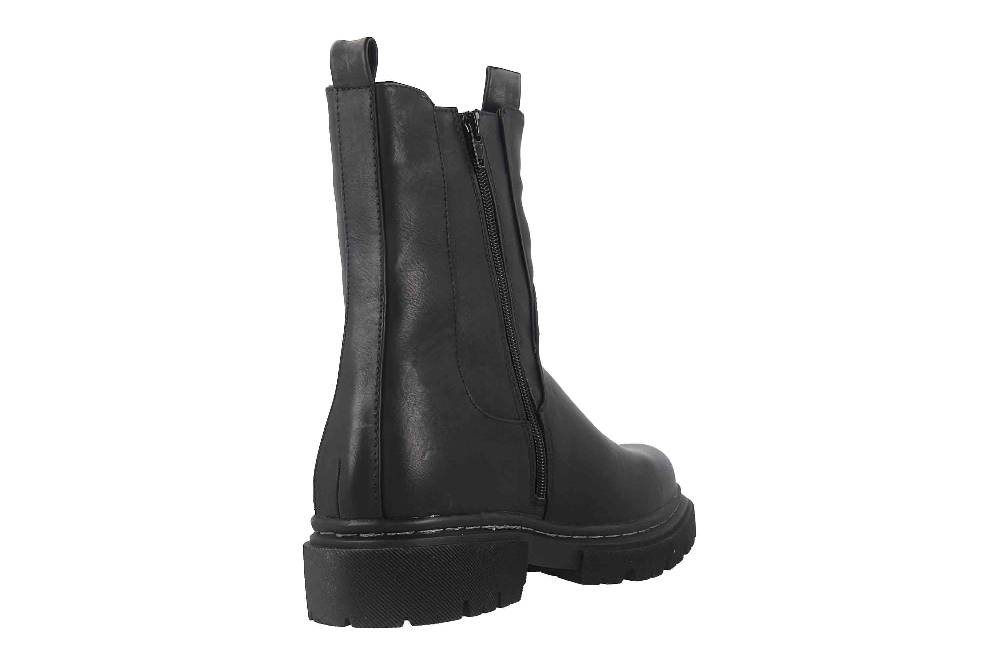 Fitters Footwear Cara Stiefeletten in Übergrößen Schwarz 2.AC3801 Black große Damenschuhe Rabatte dieses Monats