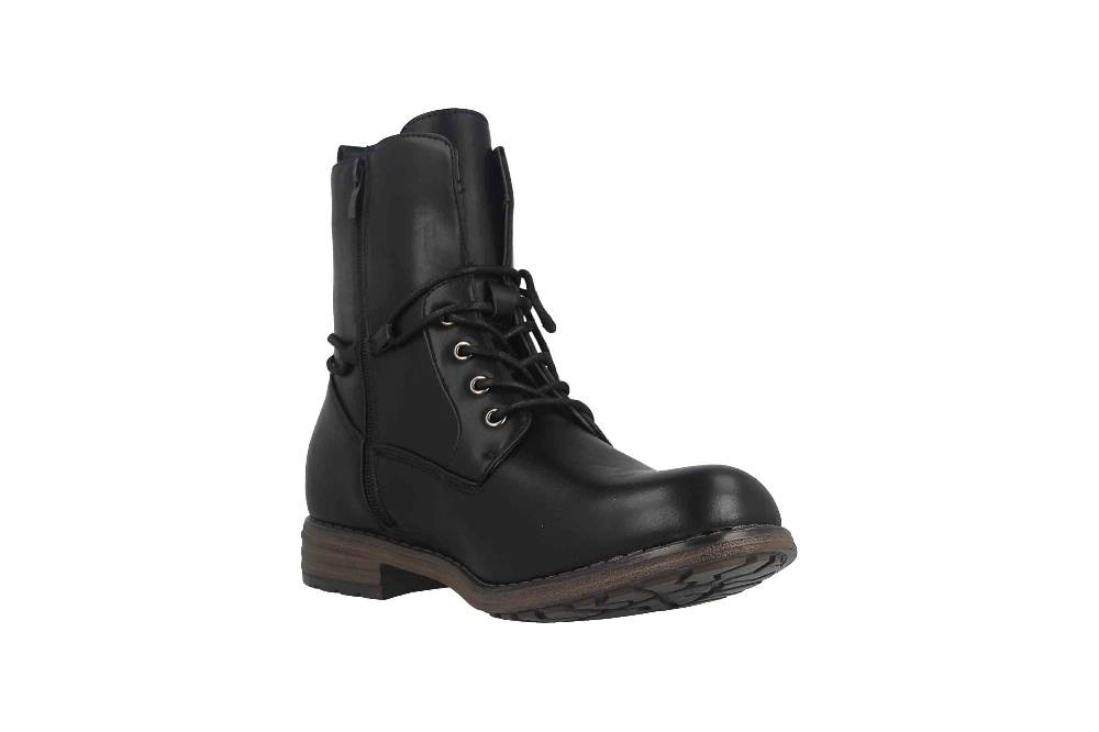 Fitters Footwear Vera Stiefeletten in Übergrößen Schwarz 2.252323 Black große Damenschuhe 2025