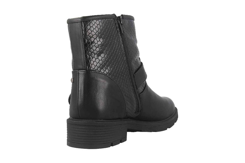 Fitters Footwear Lexi Stiefeletten in Übergrößen Schwarz 2.237232 Black große Damenschuhe Online