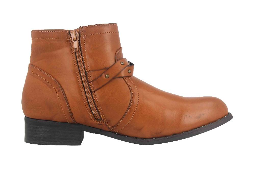 Fitters Footwear Shannon Stiefeletten in Übergrößen Braun 2.239201 Brandy große Damenschuhe Outlet