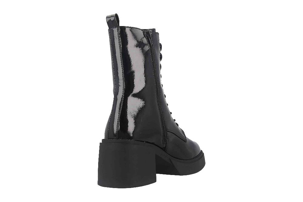 Fitters Footwear Tiana Stiefeletten in Übergrößen Schwarz 2TT0300201 Black Patent große Damenschuhe im Angebot