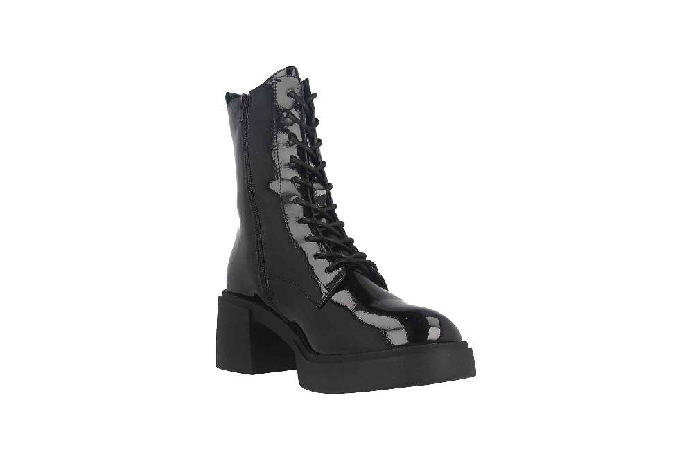 Fitters Footwear Tiana Stiefeletten in Übergrößen Schwarz 2TT0300201 Black Patent große Damenschuhe im Angebot