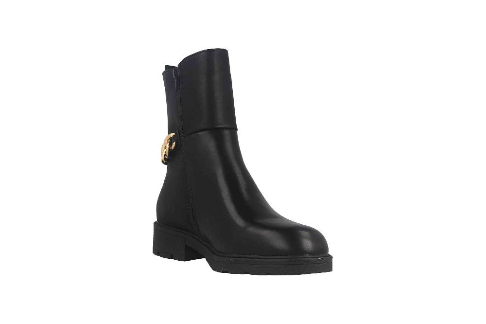 Fitters Footwear Rabea Stiefeletten in Übergrößen Schwarz 2AA0381301 Black große Damenschuhe Schlussverkauf