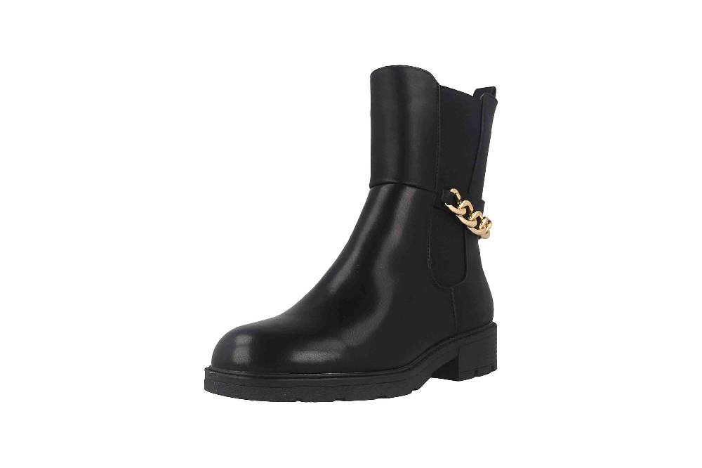 Fitters Footwear Rabea Stiefeletten in Übergrößen Schwarz 2AA0381301 Black große Damenschuhe Schlussverkauf