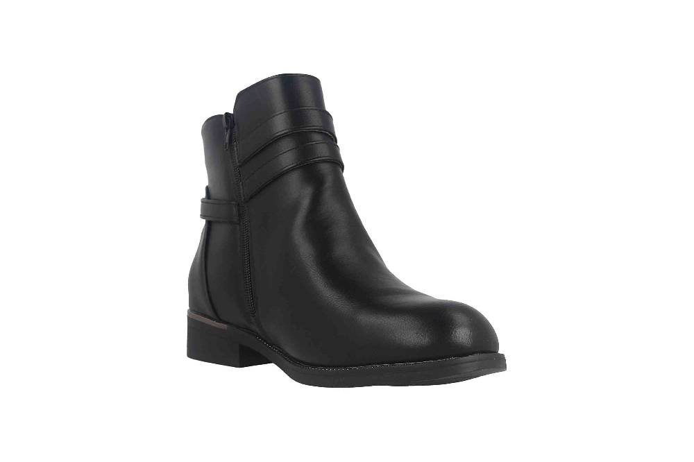 Fitters Footwear Sina Stiefeletten in Übergrößen Schwarz 2AA0211306 Black große Damenschuhe Kostenloser Versand