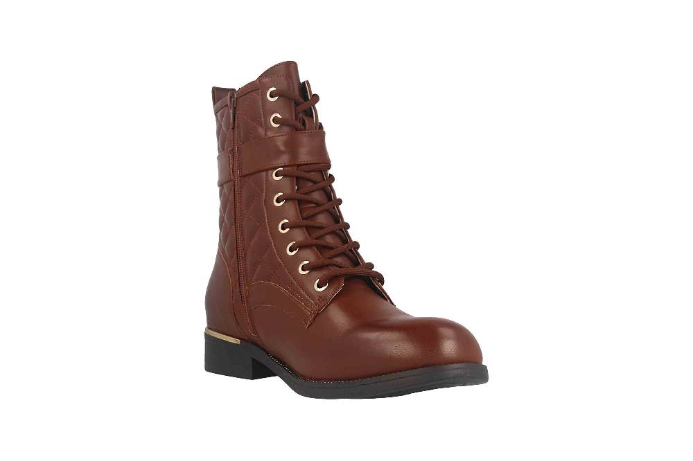 Fitters Footwear Kata Stiefeletten in Übergrößen Braun 2AA0210203 Cognac große Damenschuhe Limitierter Zeitrabatt